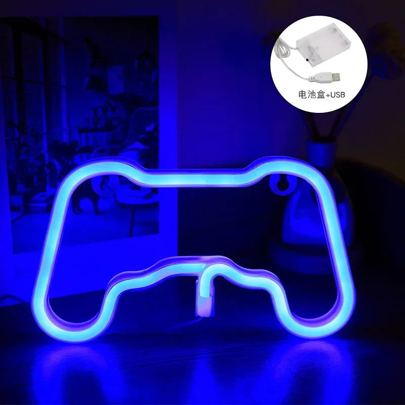 Gaming Room LED Neon Wall Sign Lamp - Vivid Setups
