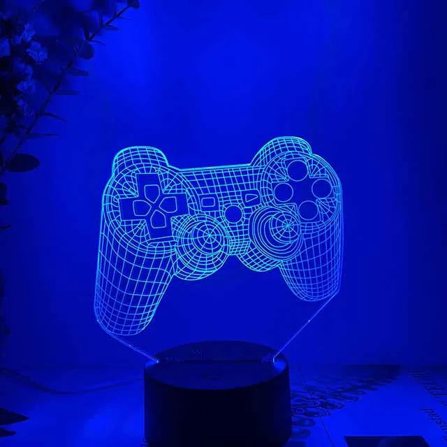 PlayStation Button Symbols LED Desk Lamp - Vivid Setups