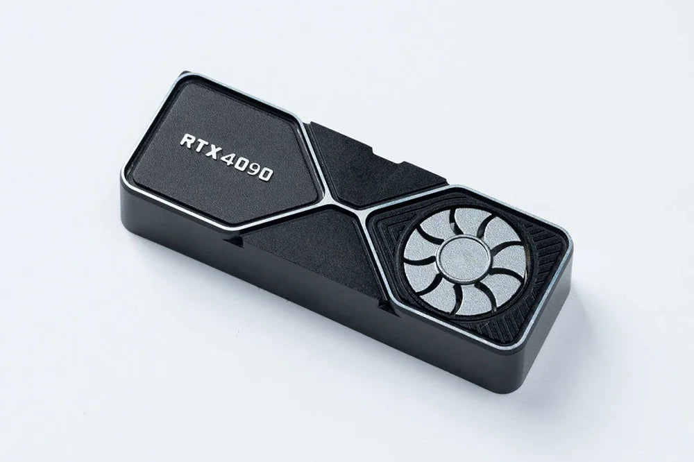 Rtx4090 Fan-Turning GPU Cherry Mx Switch Key Cap - Vivid Setups