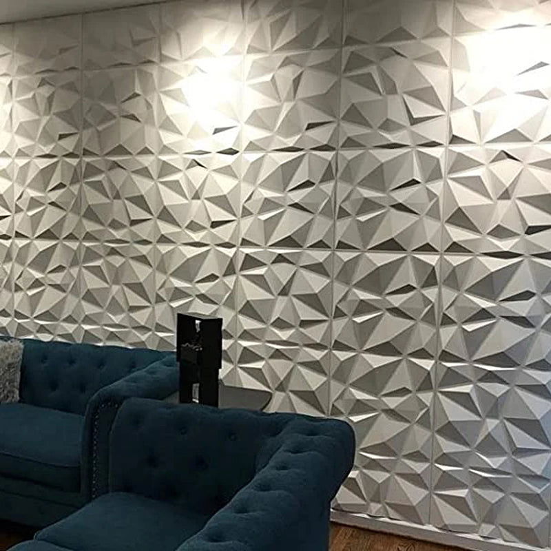 3D Geometric Wall Panel - Vivid Setups