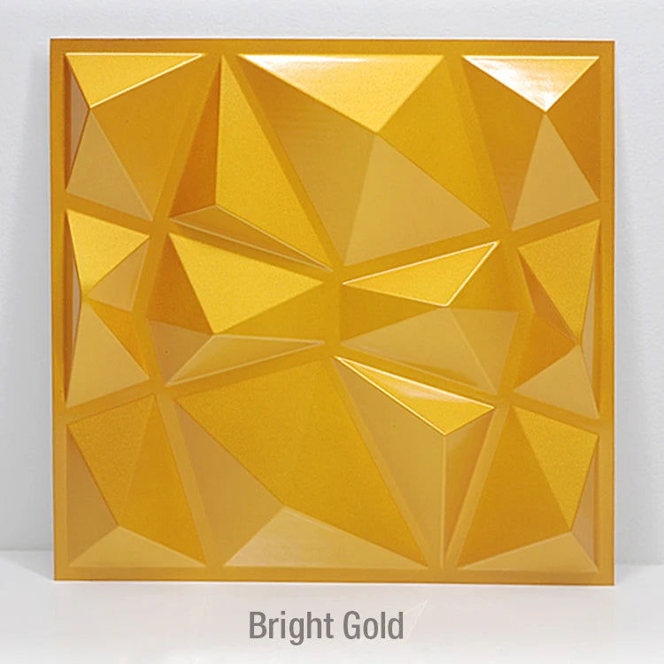 3D Geometric Wall Panel - Vivid Setups