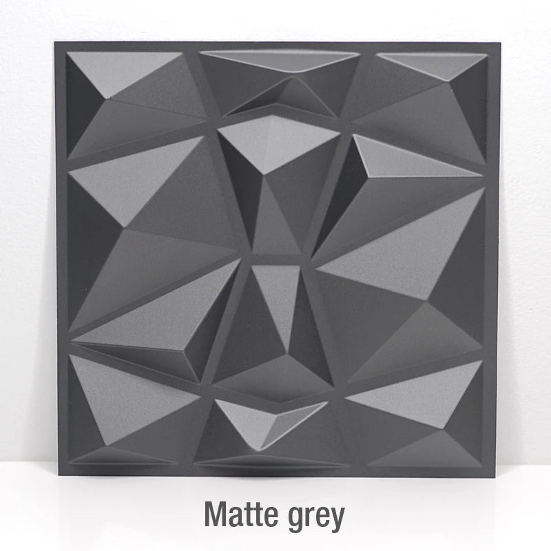 3D Geometric Wall Panel - Vivid Setups