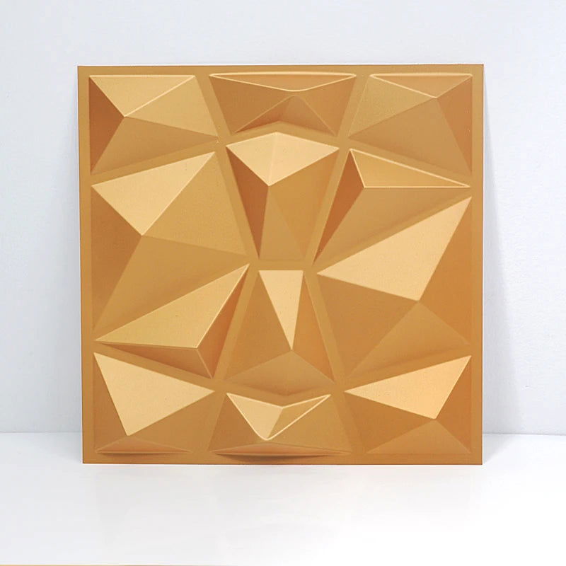 3D Geometric Wall Panel - Vivid Setups