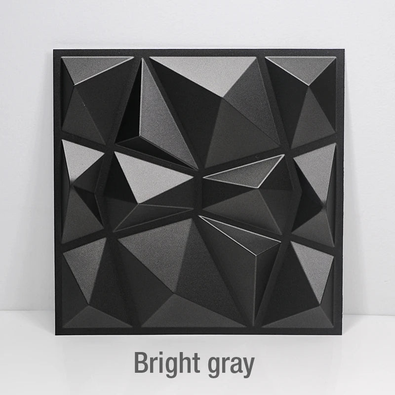 3D Geometric Wall Panel - Vivid Setups