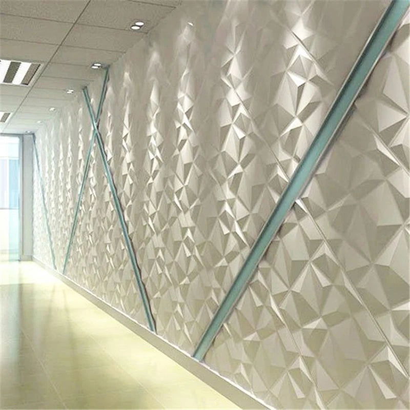 3D Geometric Wall Panel - Vivid Setups