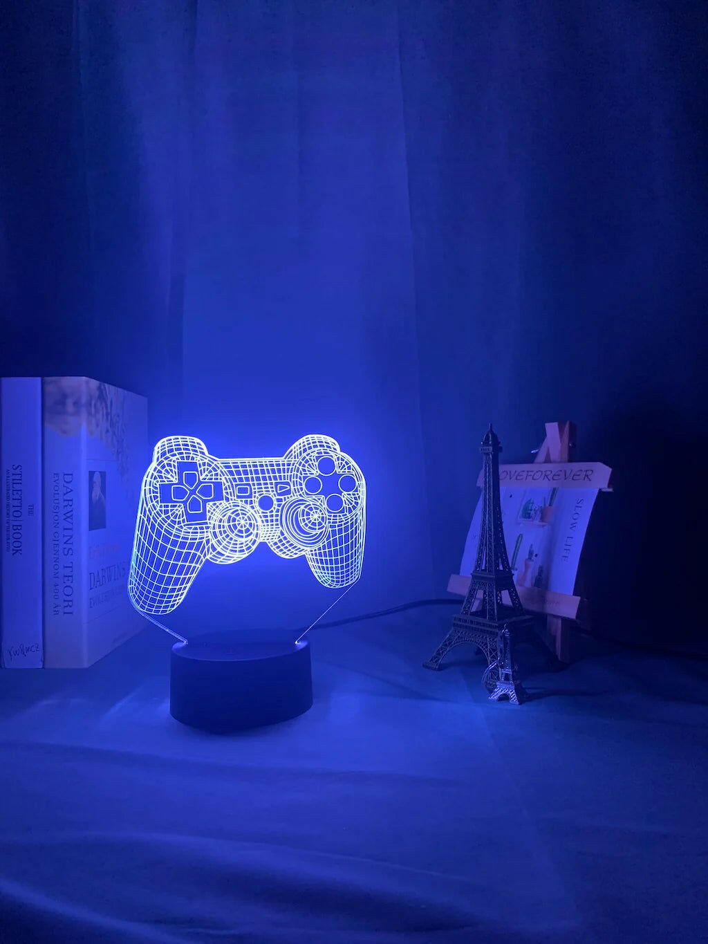 3D LED Gaming Setup RGB Desktop Lamp - Vivid Setups