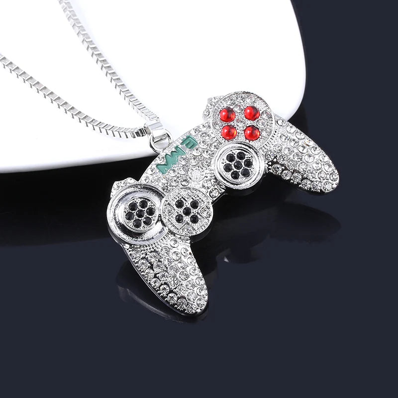 Bling Game Controller Necklace & Pendant Gift - Vivid Setups