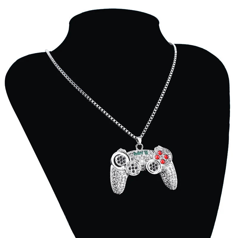 Bling Game Controller Necklace & Pendant Gift - Vivid Setups
