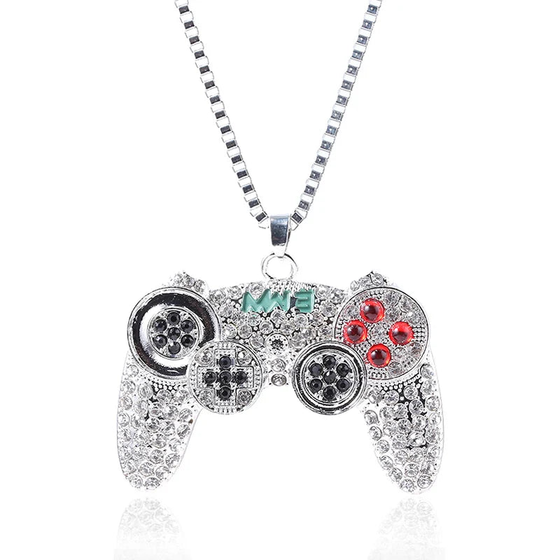 Bling Game Controller Necklace & Pendant Gift - Vivid Setups