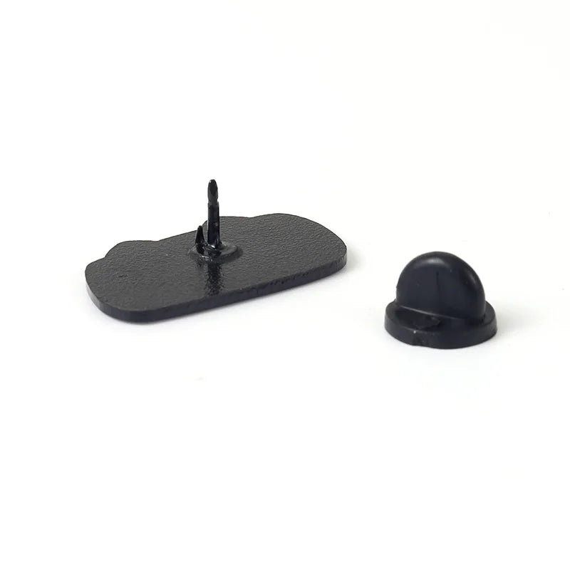 Cat Shaped Gaming Brooch Pin Badge - Vivid Setups