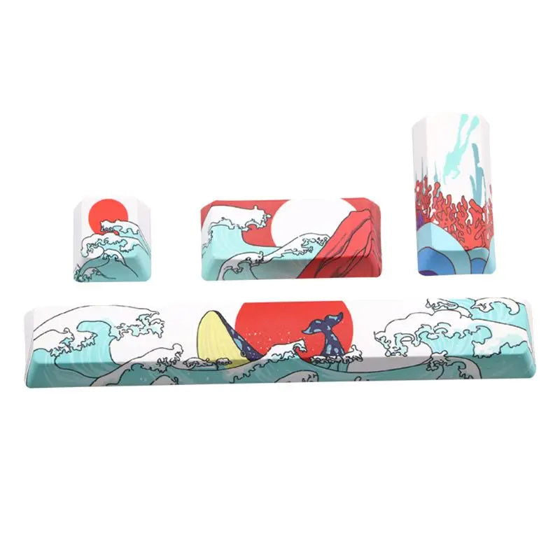 Custom Esc Enter Shift & Spacebar Key Caps (4 Pk.) - Vivid Setups