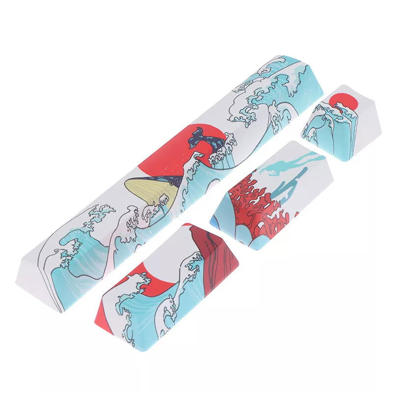 Custom Esc Enter Shift & Spacebar Key Caps (4 Pk.) - Vivid Setups