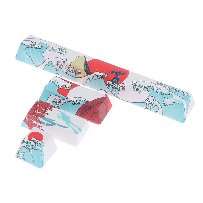 Custom Esc Enter Shift & Spacebar Key Caps (4 Pk.) - Vivid Setups