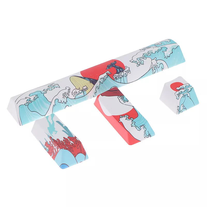 Custom Esc Enter Shift & Spacebar Key Caps (4 Pk.) - Vivid Setups