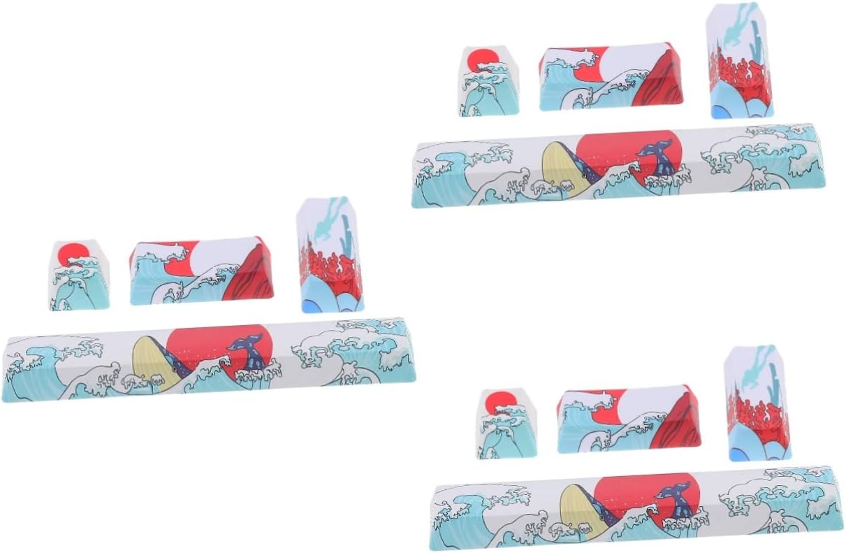 Custom Esc Enter Shift & Spacebar Key Caps (4 Pk.) - Vivid Setups