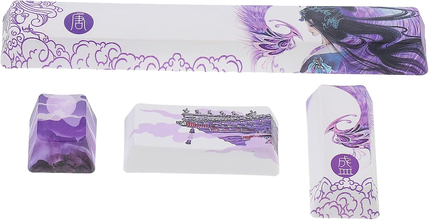 Custom Esc Enter Shift & Spacebar Key Caps (4 Pk.) - Vivid Setups