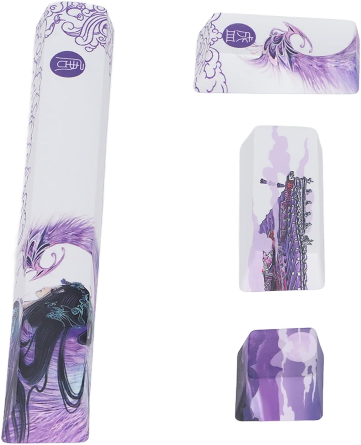 Custom Esc Enter Shift & Spacebar Key Caps (4 Pk.) - Vivid Setups