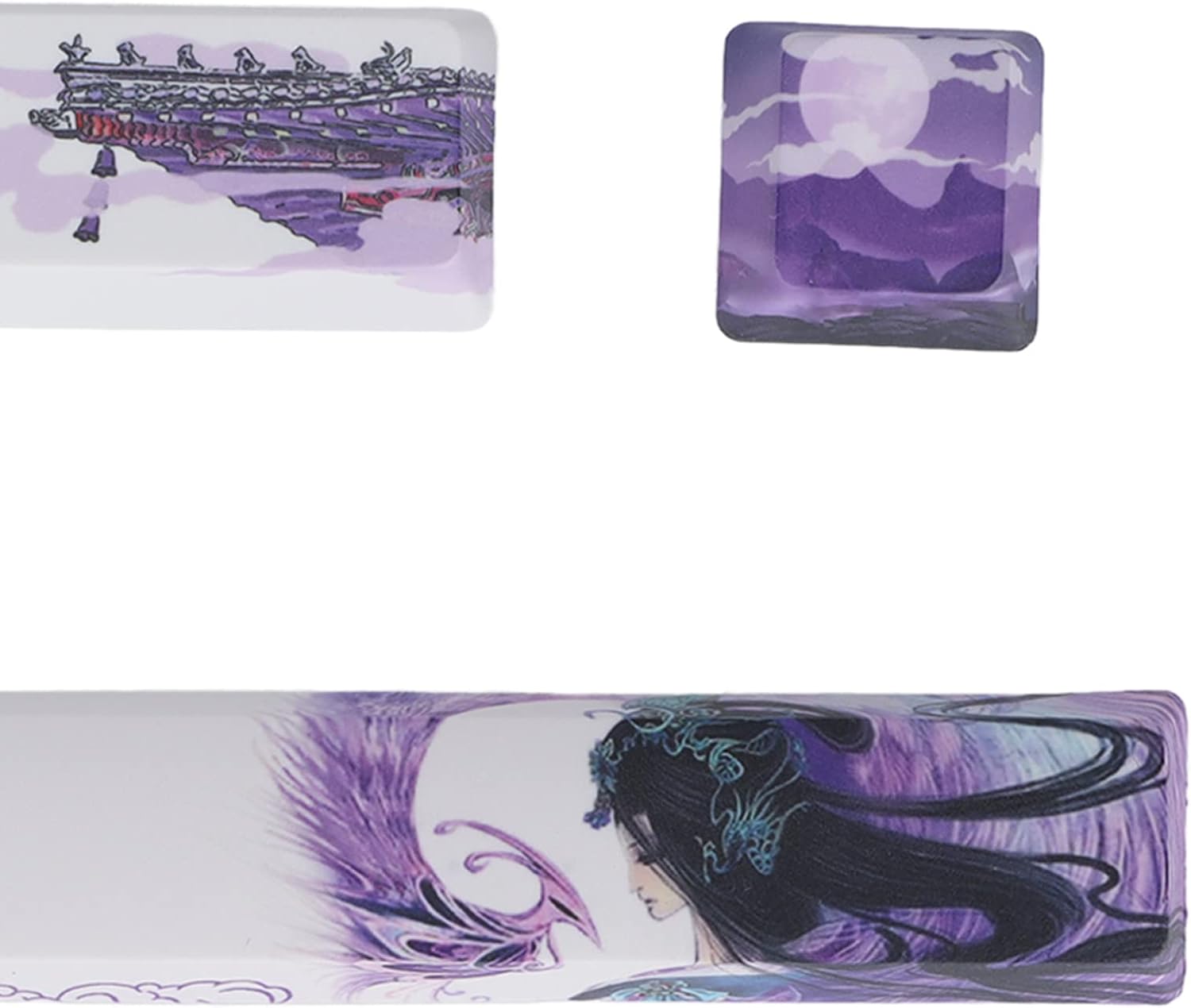 Custom Esc Enter Shift & Spacebar Key Caps (4 Pk.) - Vivid Setups