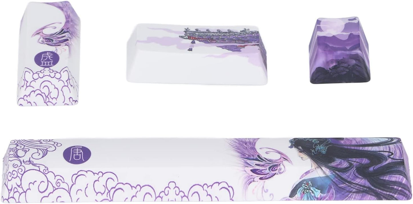 Custom Esc Enter Shift & Spacebar Key Caps (4 Pk.) - Vivid Setups