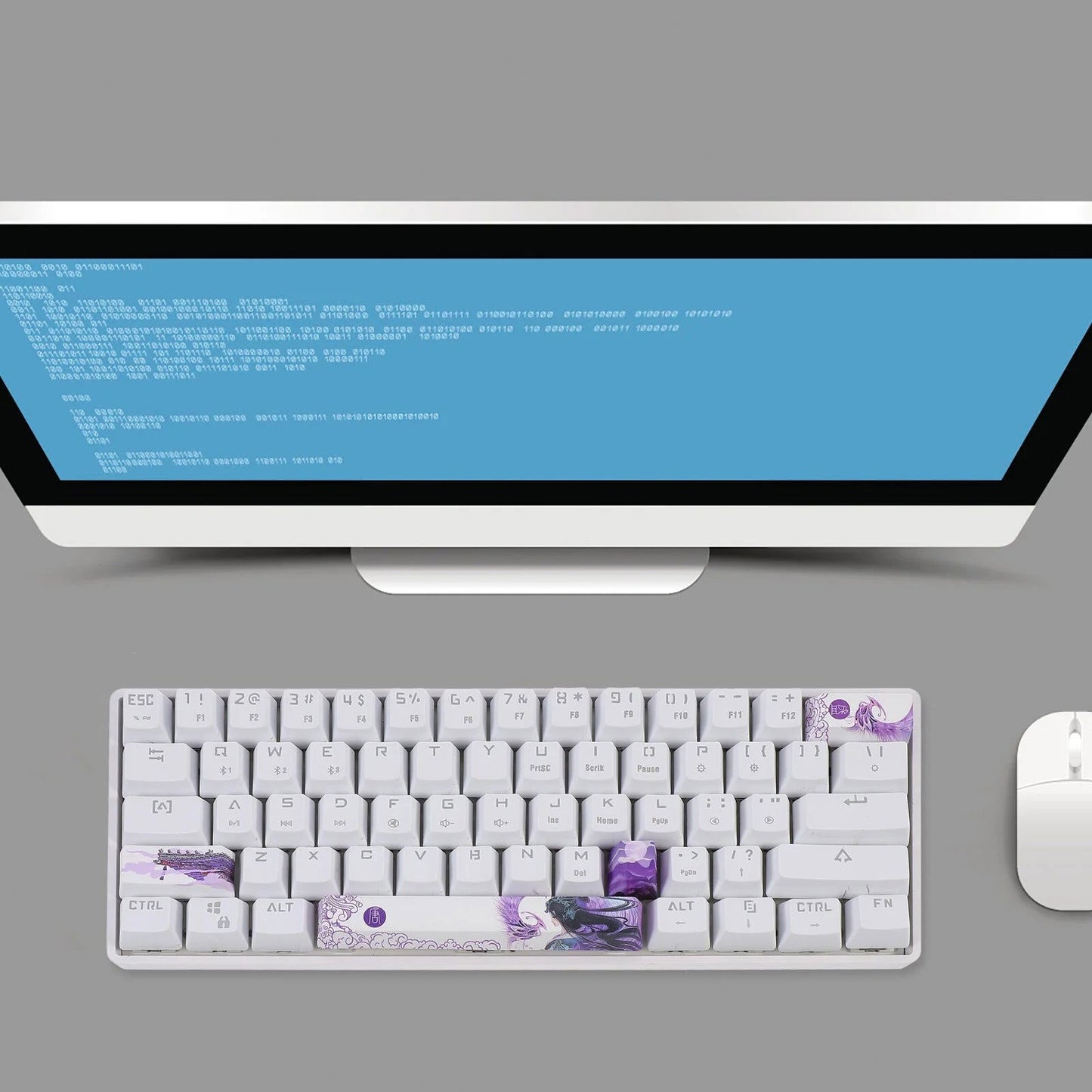 Custom Esc Enter Shift & Spacebar Key Caps (4 Pk.) - Vivid Setups