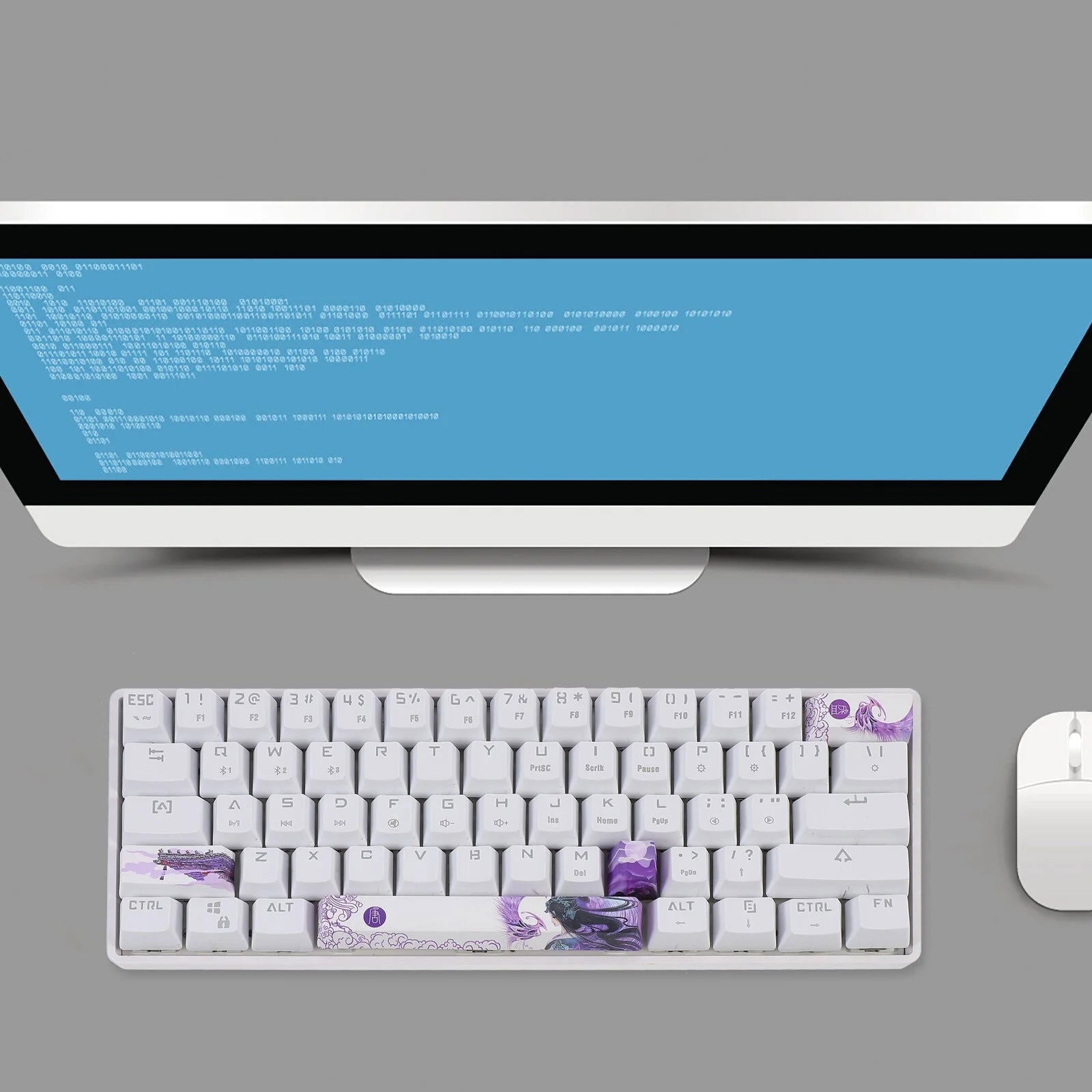 Custom Esc Enter Shift & Spacebar Key Caps (4 Pk.) - Vivid Setups