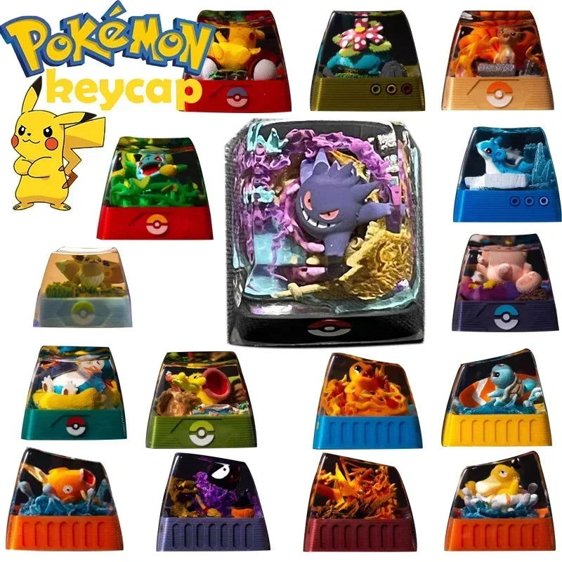 Custom Resin Pokémon Key Cap - Vivid Setups