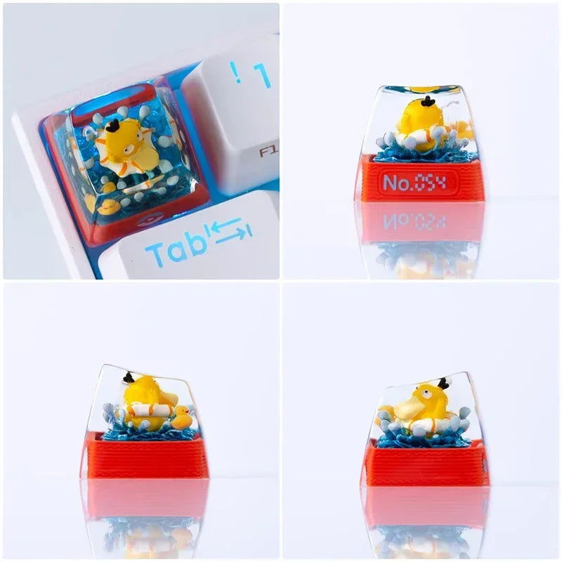 Custom Resin Pokémon Key Cap - Vivid Setups