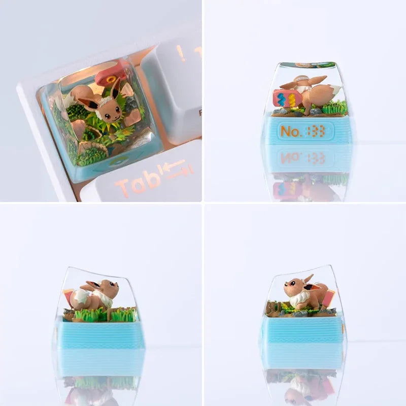 Custom Resin Pokémon Key Cap - Vivid Setups