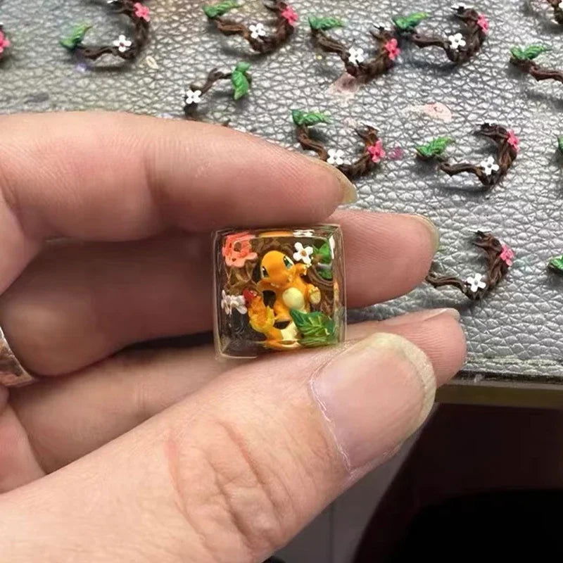 Custom Resin Pokémon Key Cap - Vivid Setups