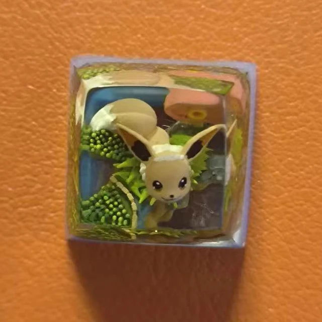 Custom Resin Pokémon Key Cap - Vivid Setups