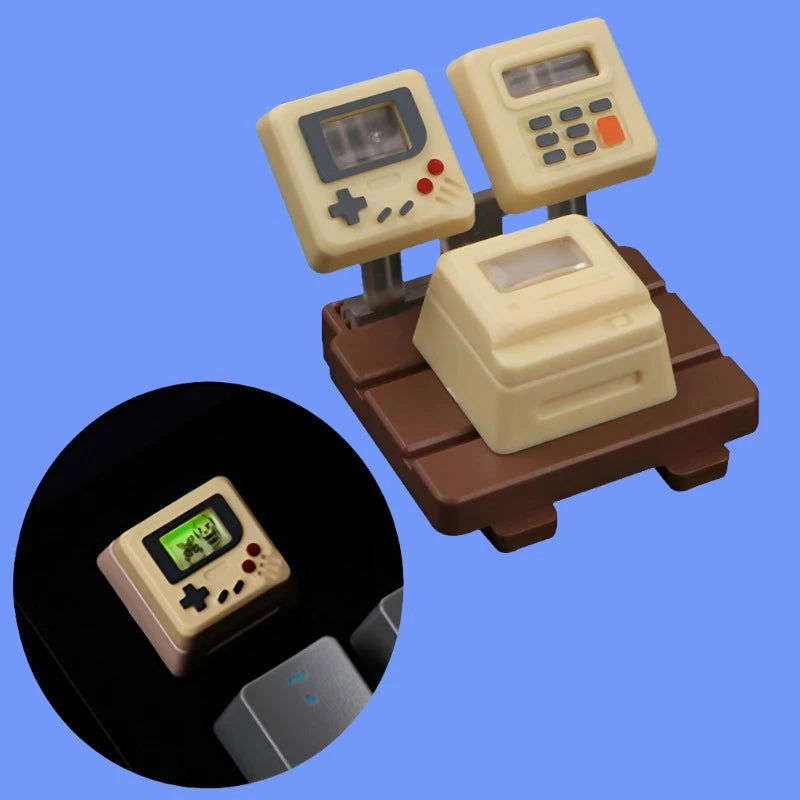 Custom Retro Gaming Console Key Cap - Vivid Setups