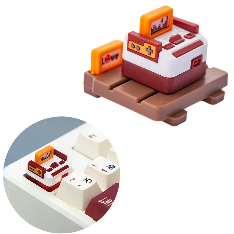 Custom Retro Gaming Console Key Cap - Vivid Setups