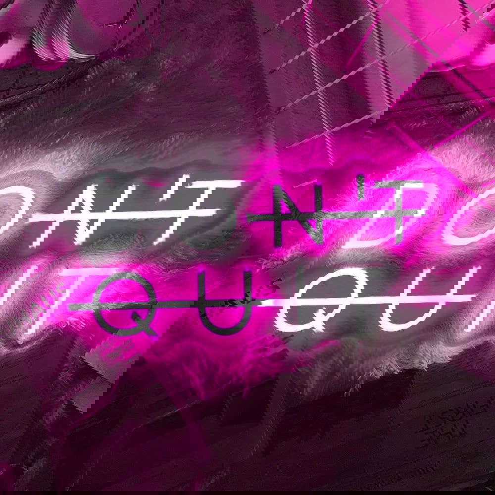 DON'T QUIT / DO IT Neon LED Wall Sign - Vivid Setups