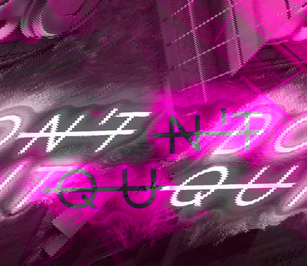 DON'T QUIT / DO IT Neon LED Wall Sign - Vivid Setups