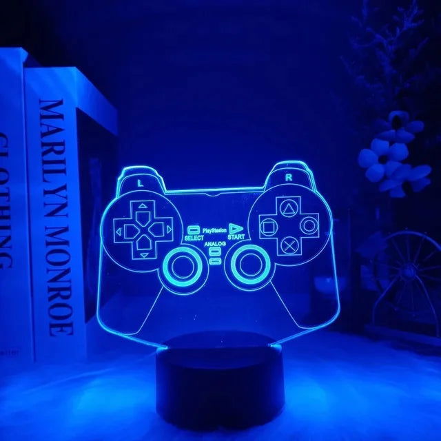 Desktop Gaming Controller LED Lamp - Vivid Setups
