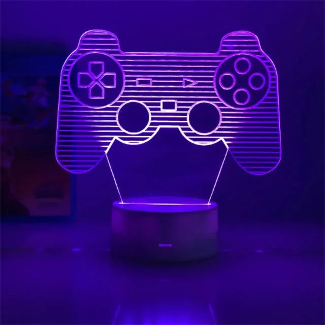 Desktop Gaming Controller LED Lamp - Vivid Setups