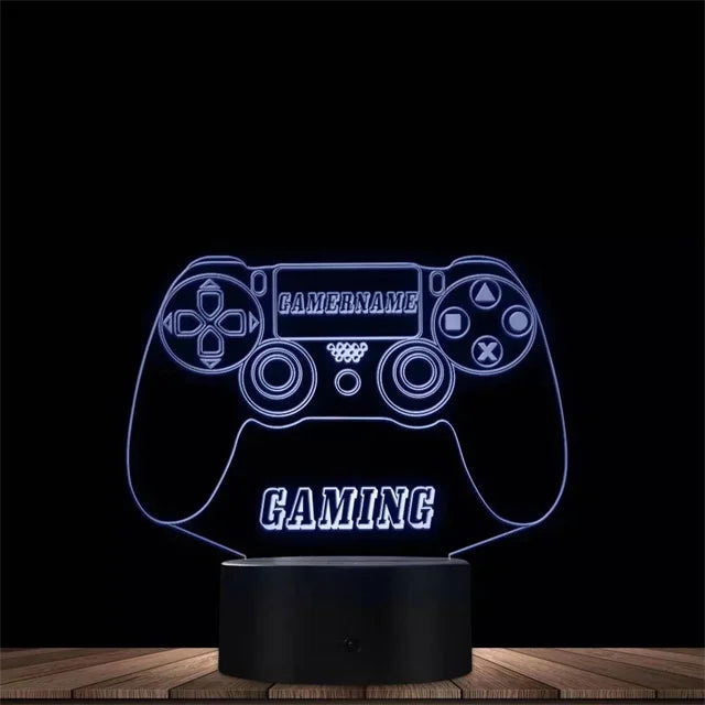 Desktop Gaming Controller LED Lamp - Vivid Setups