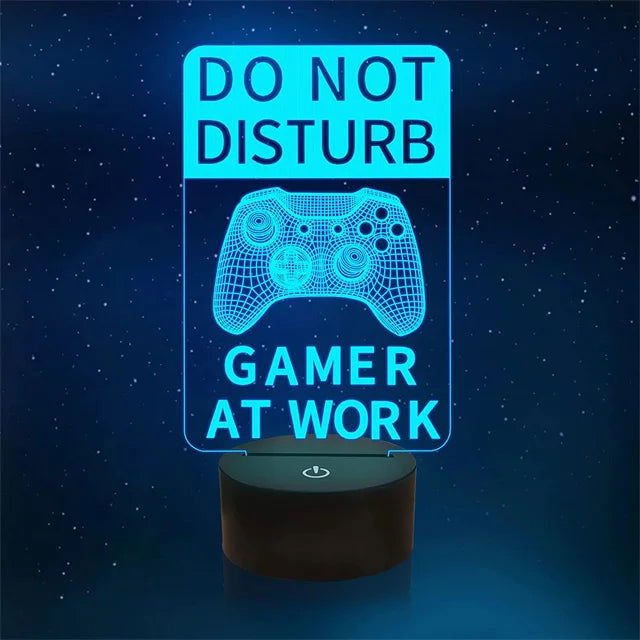 Desktop Gaming Controller LED Lamp - Vivid Setups