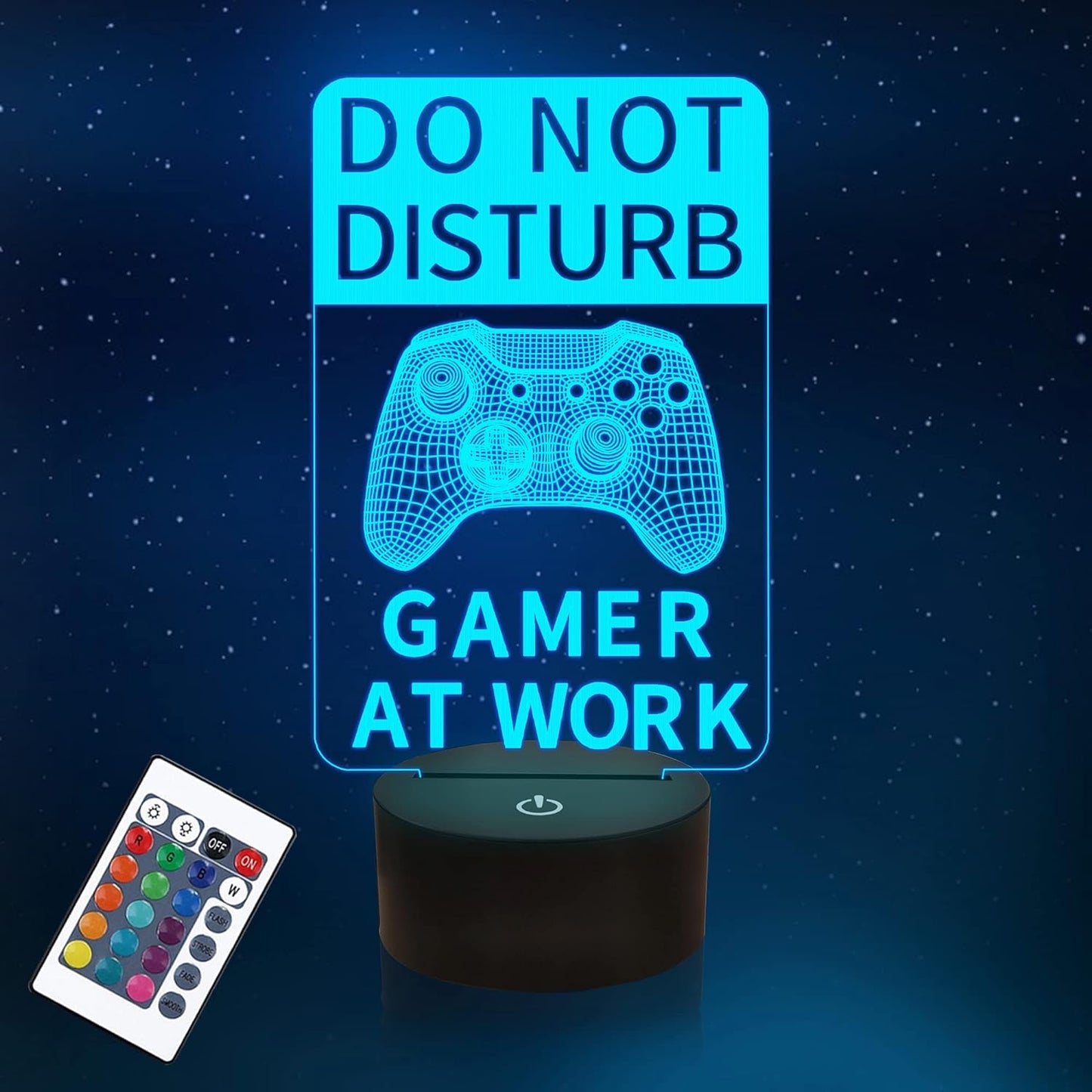 Desktop Gaming Controller LED Lamp - Vivid Setups