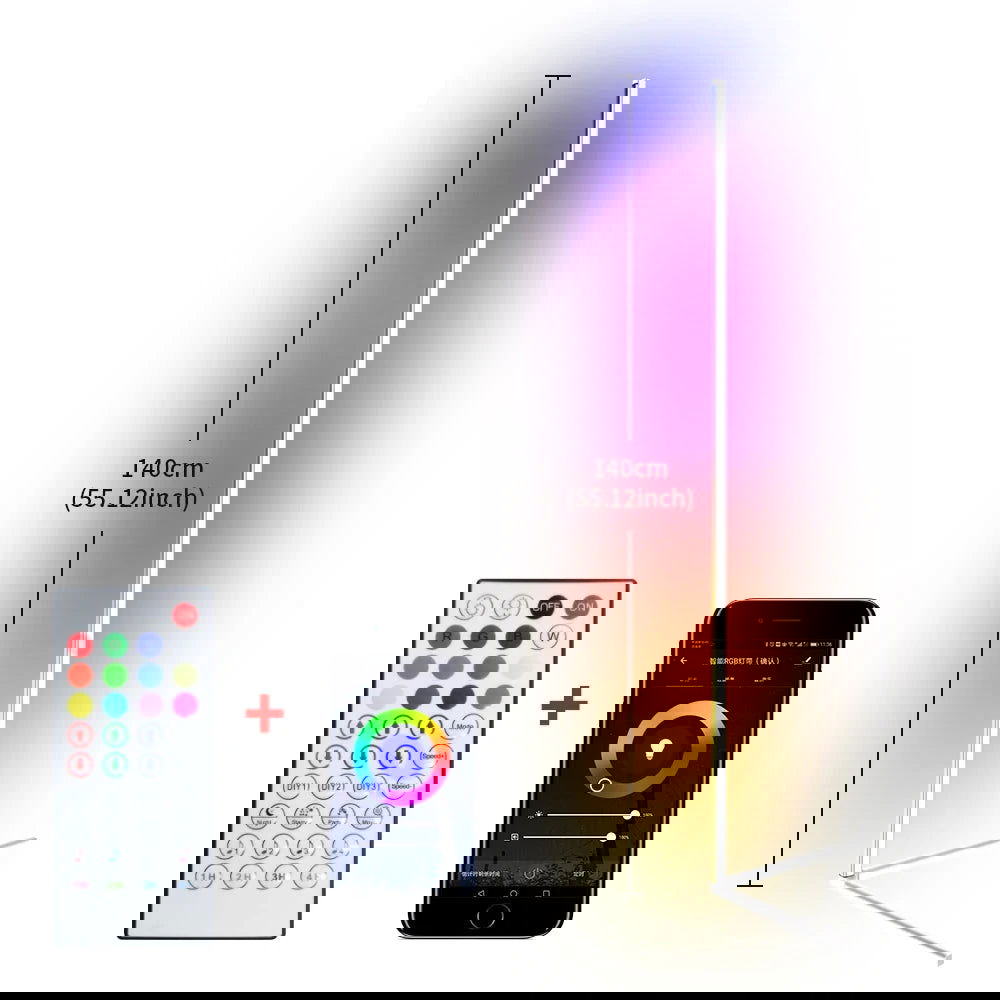 RGB Smart Floor Corner Lamp - Vivid Setups