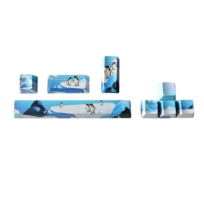 Dye Subbed Custom Key Cap (8 pk.) - Vivid Setups