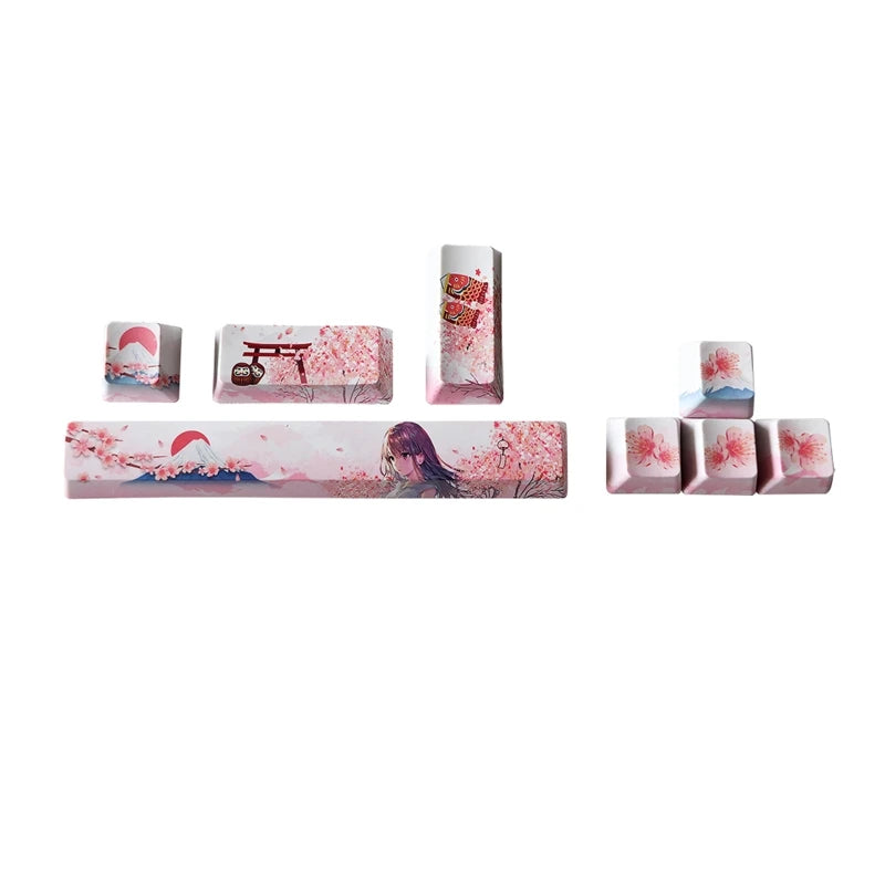 Dye Subbed Custom Key Cap (8 pk.) - Vivid Setups