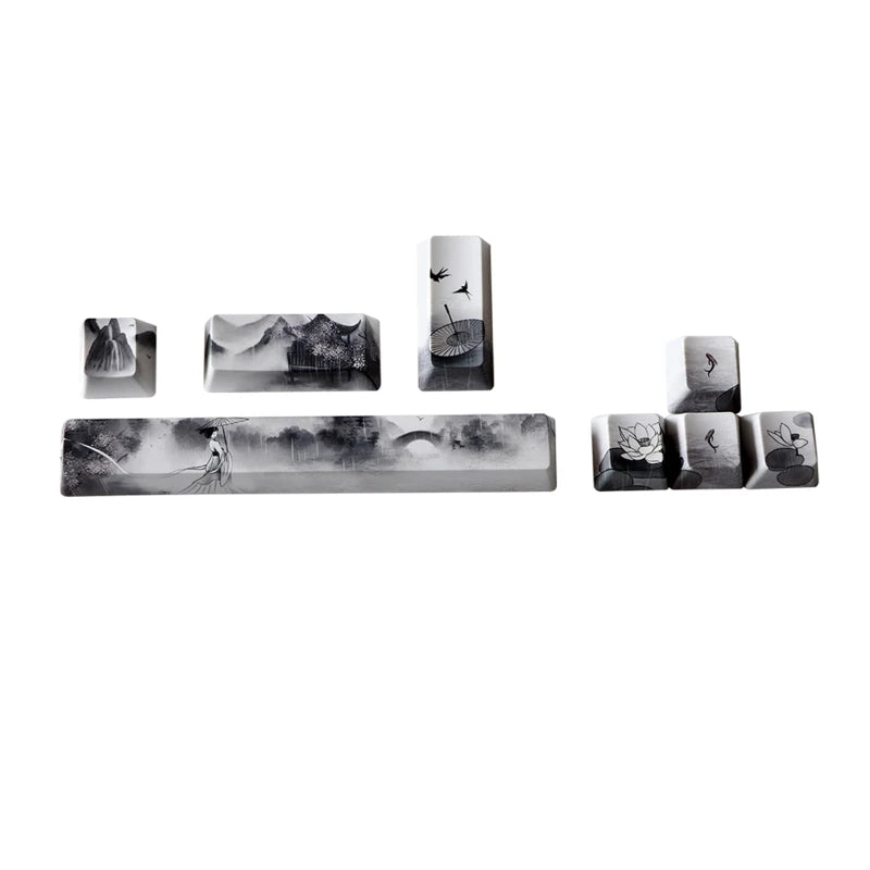 Dye Subbed Custom Key Cap (8 pk.) - Vivid Setups