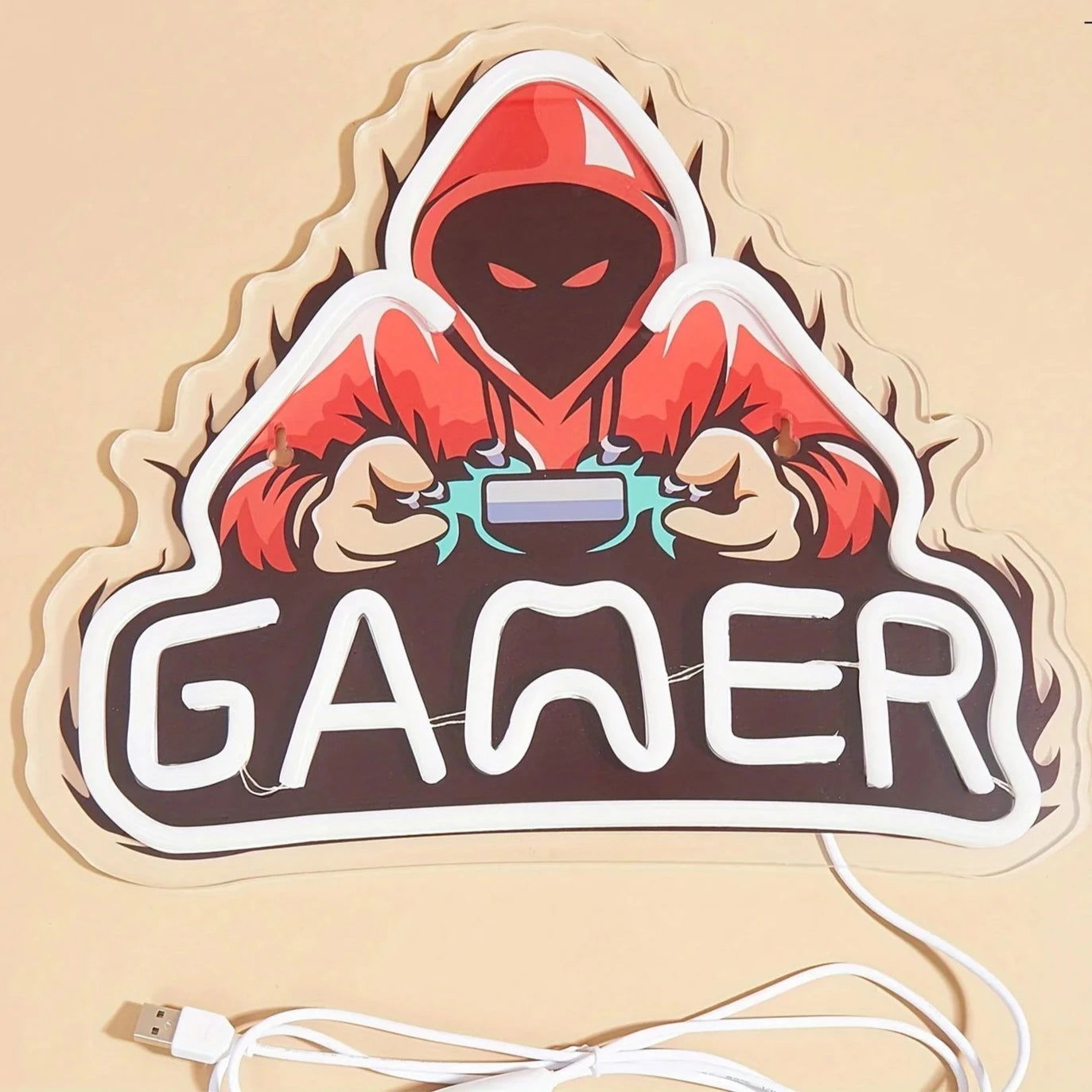 GAMER LED Neon Wall Lamp Sign - Vivid Setups