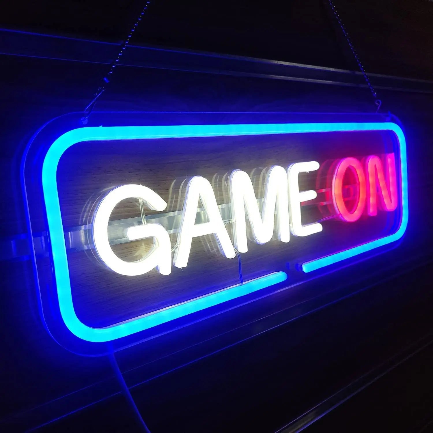 Game On Neon Wall Lamp Sign - Vivid Setups