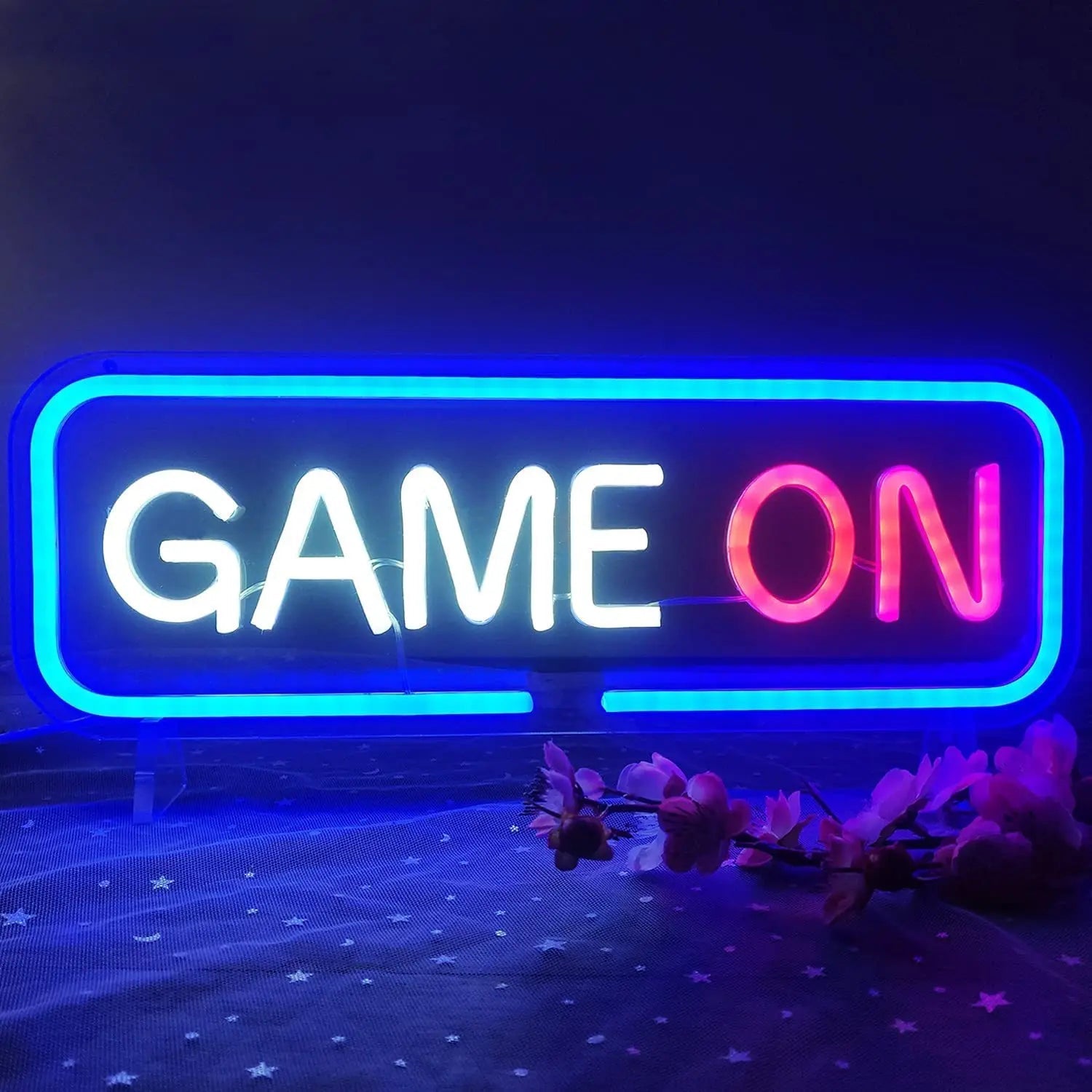 Game On Neon Wall Lamp Sign - Vivid Setups