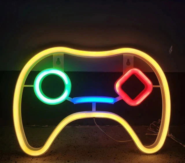Game On Neon Wall Lamp Sign - Vivid Setups