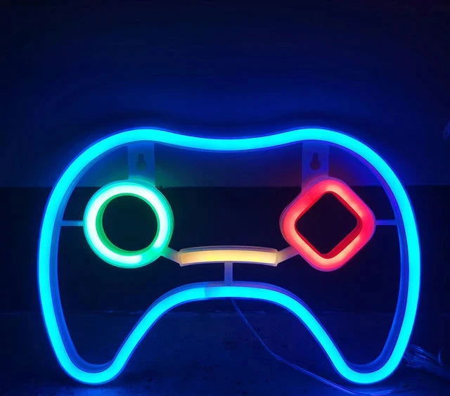 Game On Neon Wall Lamp Sign - Vivid Setups