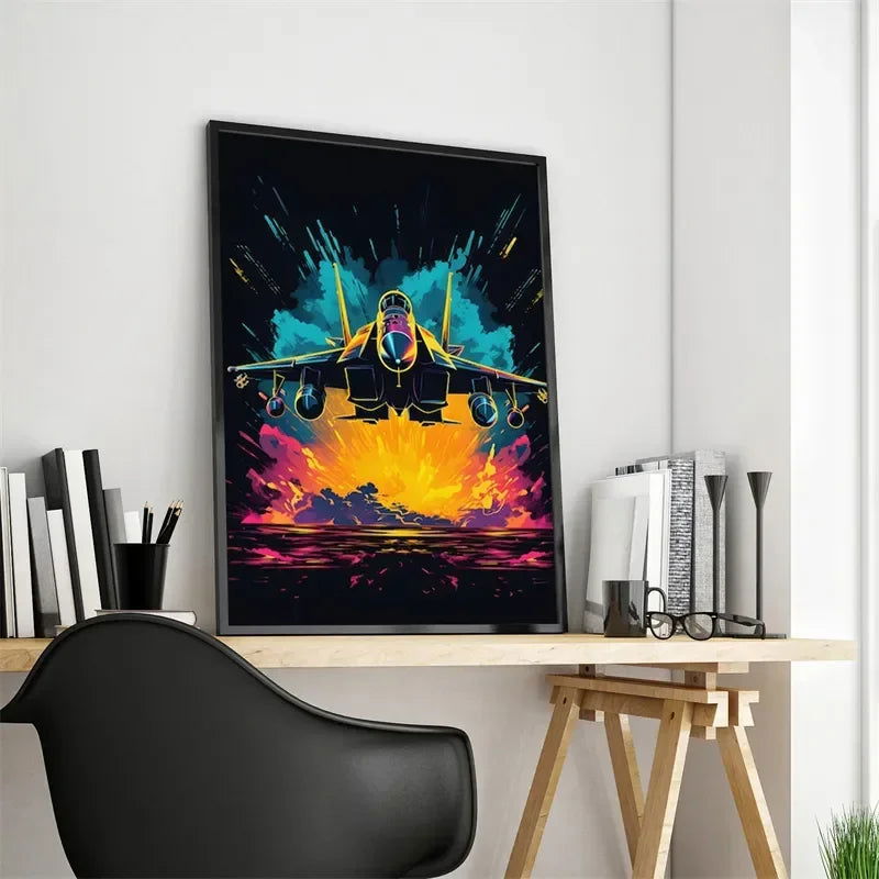 Game Setup Canvas Wall Art Print - Vivid Setups