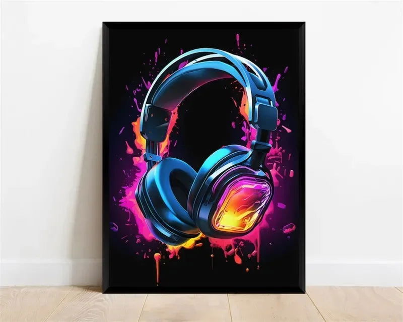 Game Setup Canvas Wall Art Print - Vivid Setups